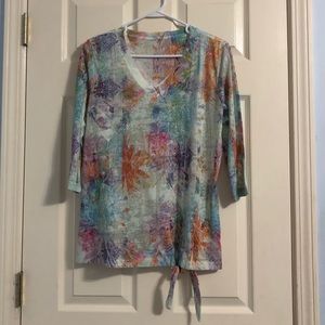 FDJ Colorful Sheer Shirt
